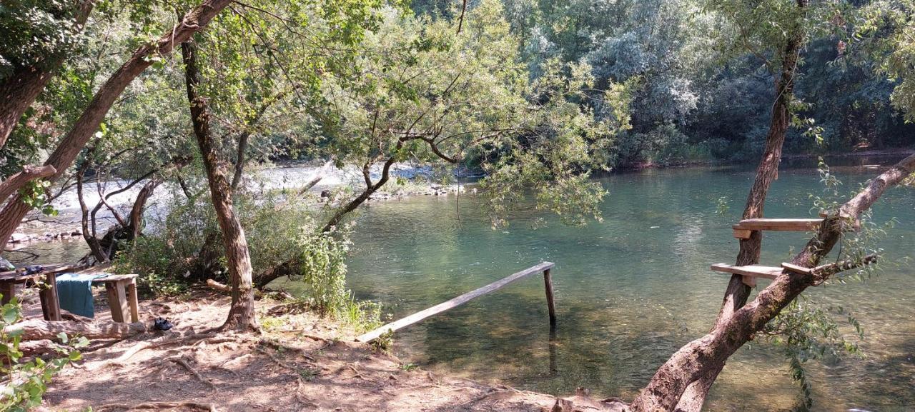 Panorama Glamping Vipavska Dolina Lägenhet Dobravlje Exteriör bild