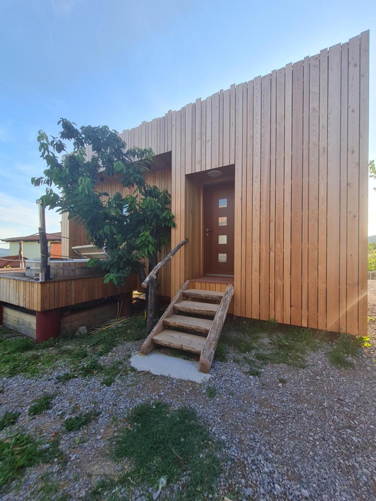 Panorama Glamping Vipavska Dolina Lägenhet Dobravlje Exteriör bild